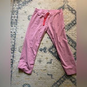 Chalk Pink Livingston - Petite Basic Scrub Pants